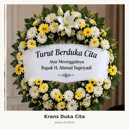 Krans Bunga Duka Bengkulu Tengah